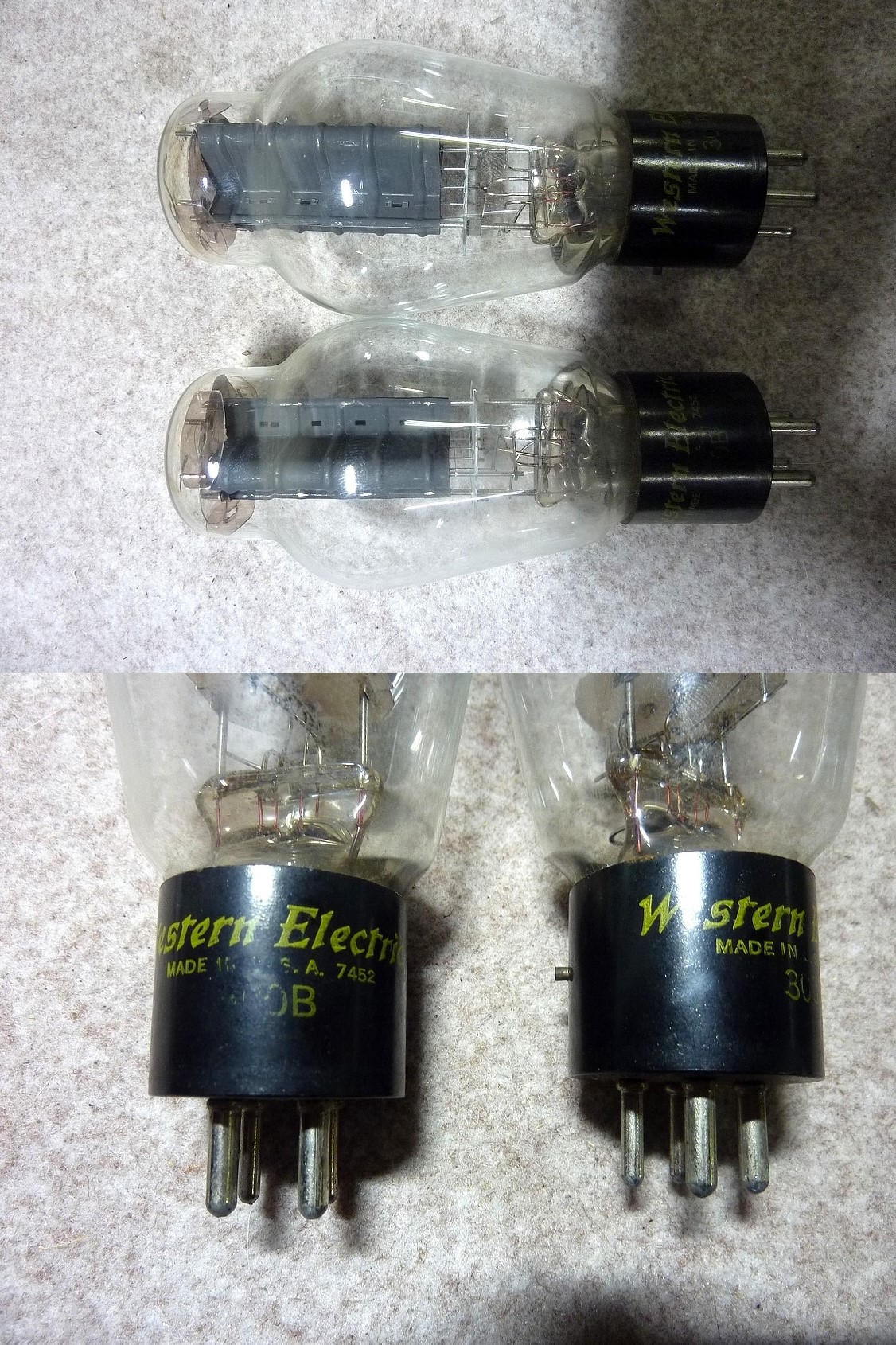◇自作/真空管アンプWestern Electric 300B（ロットNo7452) 272A