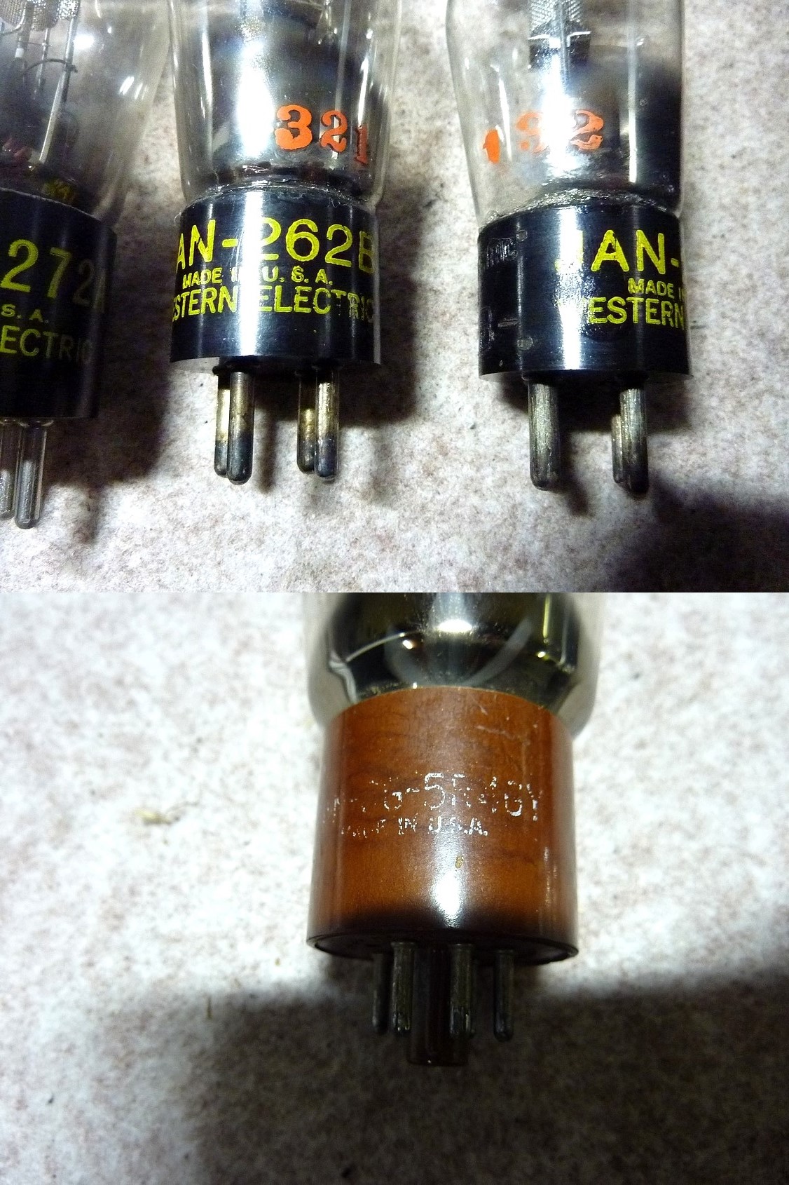 ◇自作/真空管アンプWestern Electric 300B（ロットNo7452) 272A